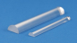 Preview: Universal Schwallleiste Plexiglas 10 mm breit, 5 mm hoch, 1000 mm lang