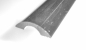 Preview: Universal Schwallleiste Aluminium chrom 20 mm breit, 5 mm hoch, 1000 mm lang
