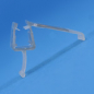 Preview: Universal Wasserabweisprofil Typ LISA, gerade, 1000 mm lang, für 6 + 8 mm Glasstärke