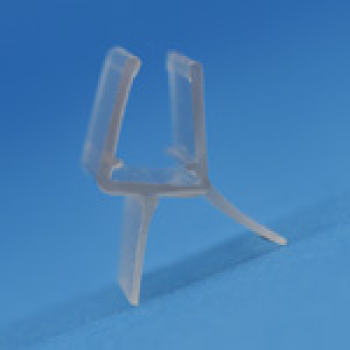 Universal Wasserabweisprofil Typ TATI, vorgebogen, 2 x 1000 mm lang, für 6 + 8 mm Glasstärke