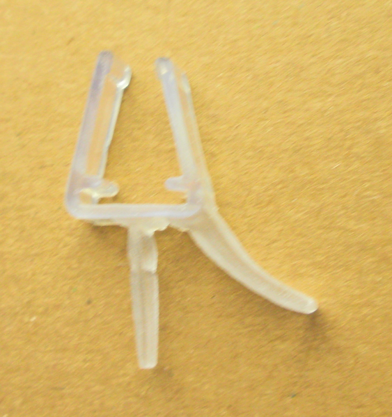 Universal Wasserabweisprofil Typ MAJA, gerade, 1000 mm lang, für 5 mm Glasstärke