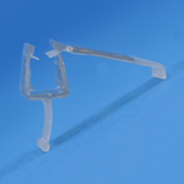 Universal Wasserabweisprofil Typ LISA, gerade, 1000 mm lang, für 6 + 8 mm Glasstärke